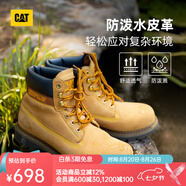 CAT卡特經(jīng)典大黃靴馬丁靴男女鞋升級版防潑水鞋面四季戶(hù)外登山工裝靴 男款 P725756M3EDC25 42