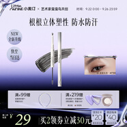 小奧?。╨ittleondine）雙頭塑形砍刀眉筆01高智灰黑膠筆眼線筆防水防汗不易暈染持久顯色