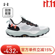 UNDER ARMOUR安德瑪UA HOVR 男鞋減震耐磨透氣訓(xùn)練運動越野跑步鞋3027202 白色3027202-102 建議拍大一碼 46