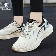 喬丹運動(dòng)鞋男鞋2025夏季新款透氣網(wǎng)面青少年學(xué)生男士休閑跑步鞋子 香草黃/黑色241R 39