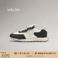 NormanWalsh【李晨/董潔同款】EMD綠寶石系列加厚休閑運動(dòng)巴恩風(fēng)復古慢跑鞋 米色/棕色/藍色 37 偏小一碼