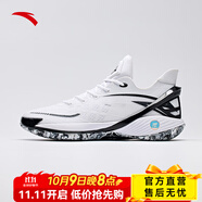 安踏（ANTA）輕狂丨氮科技籃球鞋男低幫透氣實(shí)戰(zhàn)運(yùn)動(dòng)鞋112421614 安踏白/純凈白/黑-1 42.5