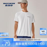 斯凱奇（Skechers）男士針織短袖T恤衫P225M086 亮白色/0019 S