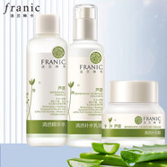 法蘭琳卡（FRANIC）蘆薈清透系列清透補水保濕護膚品 精華水+乳液+面霜