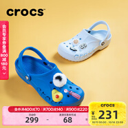卡駱馳（CROCS）洞洞鞋貝雅男鞋女鞋輕便耐磨一腳蹬拖鞋休閑鞋|10126 青花瓷藍-4JL 41 /42(260mm)