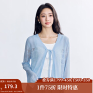 茵曼（INMAN）章若楠同款歐若風(fēng)法式吊帶連衣裙2025夏季新品女裝淡鵝黃色裙子 星空藍(lán)-18528632 M