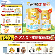 澳優(yōu)（Ausnutria）能立多【整箱購買(mǎi)享好禮】嬰兒配方奶粉2段（6-12月）860g*6