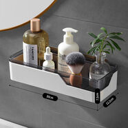 簡(jiǎn)佳（Jian+）簡(jiǎn)佳Jian+簡(jiǎn)佳Jian衛生間置物架壁掛式免打孔廁所洗 加購優(yōu)先發(fā)