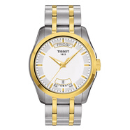 天梭（TISSOT）庫圖系列皮帶機械男士手表 T035.407.22.011.00