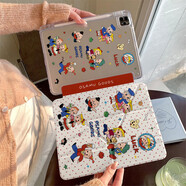 牧后適用于ipad11保護(hù)殼2025新款10代ipadpro保護(hù)套air7蘋果平板mini6第十代11英英英寸9原田治男女孩8 iPad 2022版 第10代 (10.9英寸) TDL紅黃條紋pingu企鵝W0549橫豎屏支