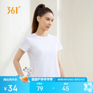 361°短袖女潮流t恤女士夏季新款速干衣運動跑步瑜伽服662424126H-1
