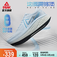 匹克態(tài)極千里厚底緩震跑鞋男鞋秋季透氣訓練耐磨回彈運動鞋男DH440267