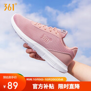 361°運(yùn)動鞋女秋季網(wǎng)面透氣輕便戶外健身休閑慢跑步鞋子女681832270-2