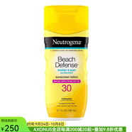 露得清（Neutrogena）防曬霜廣譜防曬SPF30輕盈無(wú)油快吸收戶(hù)外沙灘四季可用6887271 only 198ml