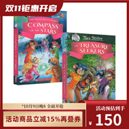 英文原版 Thea Stilton and the Treasure Seekers 女老鼠記者與尋寶者 2冊 西婭姐妹冒險系列 全彩精裝 兒童橋梁書 綠山墻 . 綠山墻圖書