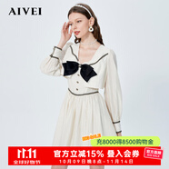 欣賀艾薇2022春季新小香風(fēng)短外套吊帶連衣裙兩P0160098 米白-預(yù)售7天 M -預(yù)售7天