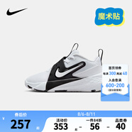 NIKE 耐克兒童籃球運(yùn)動(dòng)鞋TEAM HUSTLE D12魔術(shù)貼易穿脫男女童實(shí)戰(zhàn)球鞋 HF6280-101（HUSTLE D 12） 32 【建議腳長20cm】