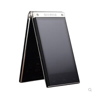 三星（SAMSUNG）Samsung/三星 SM-W2018智能翻蓋雙屏通4G老人手機(jī)心系天下 雅金 6GB+64GB x 4G全網(wǎng)通 x 套餐一 2