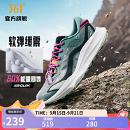 361°男鞋運(yùn)動(dòng)鞋【武霞】年秋季新款戶外越野常規(guī)跑鞋 喀斯特 44
