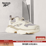 Reebok銳步官方夏季男女BRIDGE 4復(fù)古百搭泡芙運(yùn)動(dòng)休閑老爹鞋跑步鞋 DV8339 34.5