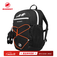 猛犸象（MAMMUT） Zip 女士/兒童安全背包舒適玩偶掛件雙肩包 黑色 4L