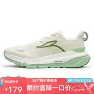 361度男鞋運動(dòng)鞋2024年秋季新款361度男常規跑鞋 羽毛白/無(wú)花果綠 39