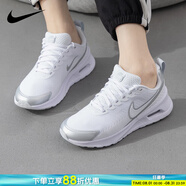 耐克（NIKE）女鞋 2025新款夏季時尚運動鞋緩震耐磨跑步鞋休閑鞋 AIR MAX-白銀 38