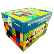 英文原版 My Elmer Storytime Collection 我的花格子大象艾瑪30冊(cè)禮盒裝