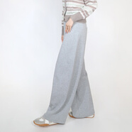 OIMG紫淑女裝商場(chǎng)同款2025秋裝新款時(shí)尚女長(cháng)褲A 云霧灰 S