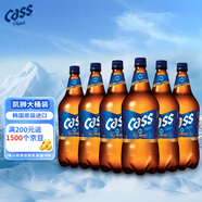凱獅（CASS）啤酒 1.6L*6桶 清爽原味 4.5度 韓國(guó)原裝進(jìn)口啤酒 大桶啤酒
