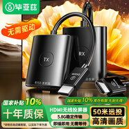 畢亞茲 HDMI無線投屏器企業(yè)高清會議同屏器 適用筆記本電腦臺式機電視盒子連顯示器投影儀50米傳輸器