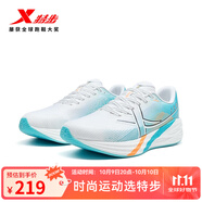 特步【門店同款】騛速5.0跑鞋男減震回彈舒適穩(wěn)定耐磨通勤慢跑運(yùn)動(dòng)鞋 經(jīng)典白/智能藍(lán)/高光橙【女】 37