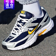 耐克（NIKE）男鞋老爹鞋2025秋季新款I(lǐng)nitiator運(yùn)動鞋休閑鞋復(fù)古跑步鞋39405 IB4467-451藏青藍(lán)金屬銀橘黃 40.5
