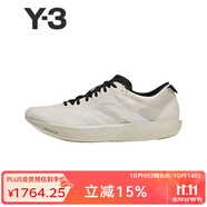 Y-3【 雙11】y3ADIOS 9 M男士休閑鞋厚底超輕軟底鞋52JS3152 乳白色 單層 拼銀色 40.5 (250mm) UK7