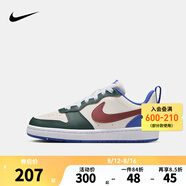 NIKE 耐克大童鞋男女休閑板鞋COURT BOROUGH兒童時(shí)尚舒適運(yùn)動(dòng)小白鞋 DV5456-300 37.5 【建議腳長(zhǎng)23.5cm】