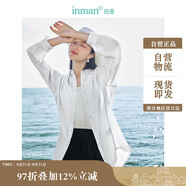茵曼萊賽爾天絲女裝輕薄襯衫2025夏季新品襯衣上衣 經(jīng)典款-霜白色 XL
