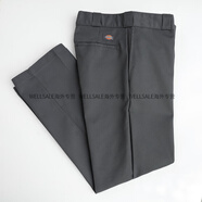 Dickies874迪克斯美版工裝褲男休閑褲寬松直筒長(cháng)褲美式嘻哈滑板褲 鐵灰色 28 WL30