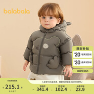 巴拉巴拉寶寶羽絨服男童外套女童秋冬裝2025嬰兒衣服動(dòng)物造型209425107206