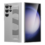 三星（SAMSUNG）【品質(zhì)原裝】手持護腕款適用三星S25Ultra手機保護殼新款s24ultra 【磨砂白】可攜式護腕鏡頭全包防摔 三星Galaxy_Z_Fold_6