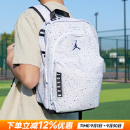 耐克（NIKE）雙肩包男包 25夏季新款Jordan運動(dòng)包AJ休閑包滿(mǎn)天星學(xué)生書(shū)包背包 JD2133032PS-008/25*15*40 MISC