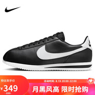 耐克NIKE休閑鞋男子板鞋阿甘鞋CORTEZ運(yùn)動(dòng)鞋DM4044-001黑白42