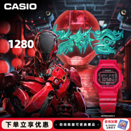 卡西歐（CASIO） 男表黑武士G-SHOCK運(yùn)動手表小鋼炮黑金防水時尚石英腕表送男友 DW-5600JAH24-4DR 聯(lián)名款