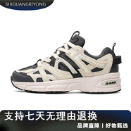 奇安達(dá)運(yùn)動(dòng)鞋女款2025新款夏季透氣休閑老爹鞋百搭小眾感鞋子 活力米 40