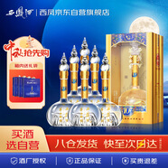 西鳳酒 華山論劍10年 52度 500ml*6瓶 整箱裝 鳳香型白酒 中秋節(jié)送禮