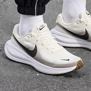 耐克（NIKE）男鞋 25秋季新款運(yùn)動鞋子男飛線登山網(wǎng)面慢跑鞋透氣緩震跑步鞋男 【搶先發(fā)售】革命者8-灰白/曬圖退10建議拍大半碼 39 （內(nèi)長245mm）