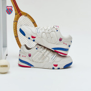 蓋世威（K·SWISS）【秀場(chǎng)同款】運動(dòng)鞋男女情侶鞋復古真皮低幫板鞋Si-18滿(mǎn)貫鞋8381 166經(jīng)典色 40 男