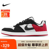 耐克NIKE男女經(jīng)典休閑鞋SB ALLEYOOP新年紅運(yùn)動(dòng)鞋CJ0882-102白黑42