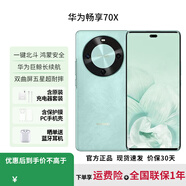華為暢享70X【12期|免息】標準版支持NFC 華為暢享70X活力版 曲面屏 手機 一鍵北斗 鴻蒙系統 標準版|湖光青 256GB 6期|免息