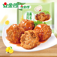 金鑼彩蔬四喜丸子紅燒獅子頭火鍋丸子火鍋食材快餐食堂食材 280g*6袋蓮藕四喜丸子