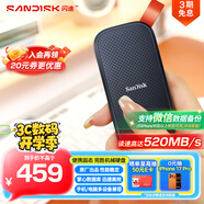 閃迪（SanDisk）480GB Type-c USB3.2移動固態(tài)硬盤（PSSD）E30高速 移動SSD 讀速520MB/s 兼容手機(jī)筆記本電腦